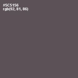 #5C5156 - Chicago Color Image