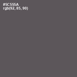 #5C555A - Chicago Color Image
