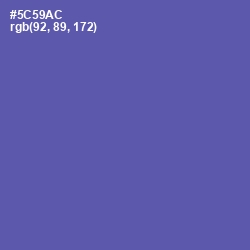 #5C59AC - Scampi Color Image