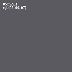 #5C5A61 - Scarpa Flow Color Image