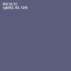 #5C5C7C - Comet Color Image