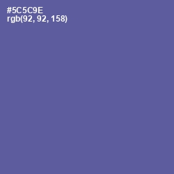 #5C5C9E - Victoria Color Image