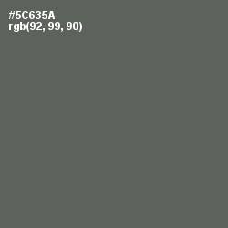 #5C635A - Finlandia Color Image