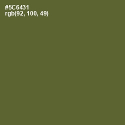 #5C6431 - Chalet Green Color Image