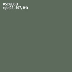 #5C6B5B - Finlandia Color Image