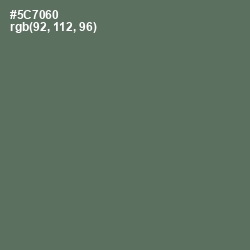 #5C7060 - Como Color Image