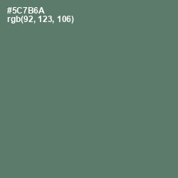 #5C7B6A - Como Color Image