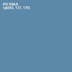 #5C89AA - Horizon Color Image