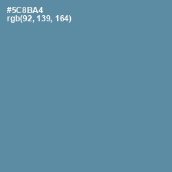 #5C8BA4 - Horizon Color Image