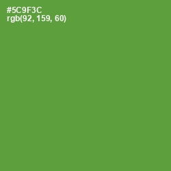 #5C9F3C - Apple Color Image