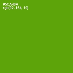 #5CA40A - Christi Color Image