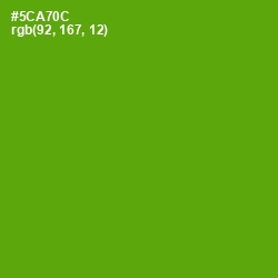 #5CA70C - Christi Color Image