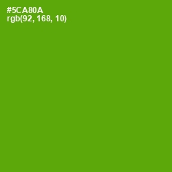 #5CA80A - Christi Color Image