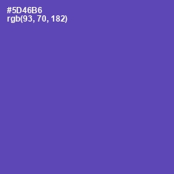 #5D46B6 - Blue Violet Color Image