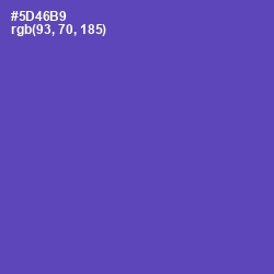 #5D46B9 - Blue Violet Color Image