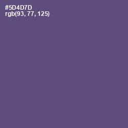 #5D4D7D - Comet Color Image