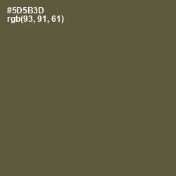 #5D5B3D - Hemlock Color Image