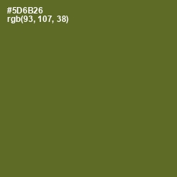 #5D6B26 - Chalet Green Color Image