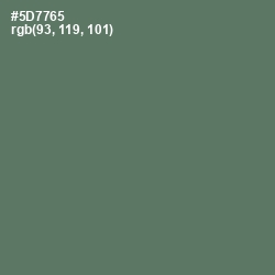 #5D7765 - Como Color Image