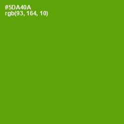 #5DA40A - Christi Color Image