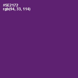 #5E2172 - Honey Flower Color Image