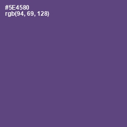 #5E4580 - Victoria Color Image