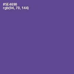 #5E4690 - Victoria Color Image