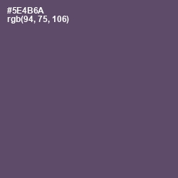 #5E4B6A - Scarpa Flow Color Image