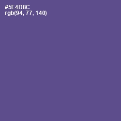 #5E4D8C - Victoria Color Image