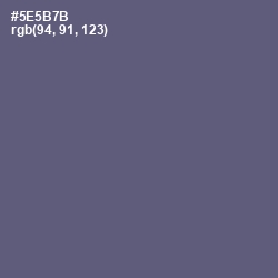 #5E5B7B - Comet Color Image
