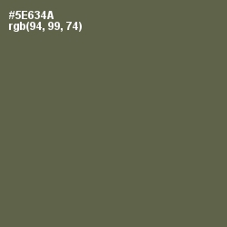 #5E634A - Axolotl Color Image
