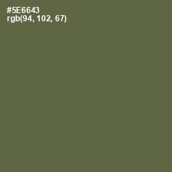 #5E6643 - Axolotl Color Image