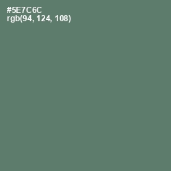 #5E7C6C - Como Color Image