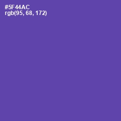 #5F44AC - Studio Color Image