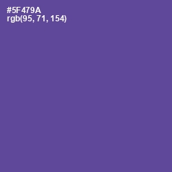 #5F479A - Victoria Color Image