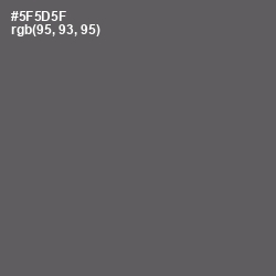 #5F5D5F - Chicago Color Image