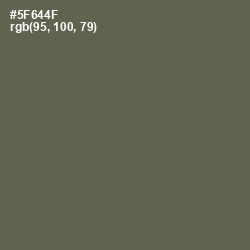 #5F644F - Finlandia Color Image
