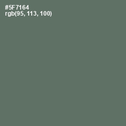 #5F7164 - Como Color Image