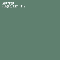 #5F7F6F - Como Color Image