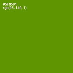 #5F9501 - Vida Loca Color Image