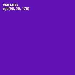 #6014B3 - Purple Color Image