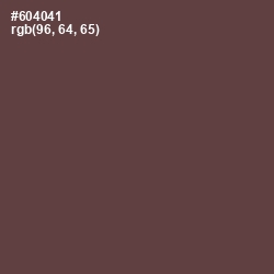 #604041 - Eggplant Color Image