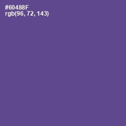 #60488F - Butterfly Bush Color Image
