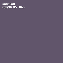 #60556B - Salt Box Color Image