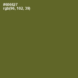 #606627 - Fern Frond Color Image