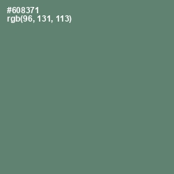 #608371 - Viridian Green Color Image