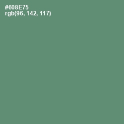 #608E75 - Viridian Green Color Image
