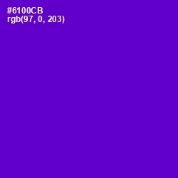 #6100CB - Purple Heart Color Image