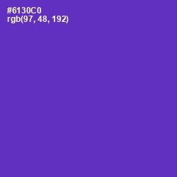 #6130C0 - Purple Heart Color Image