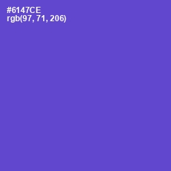 #6147CE - Fuchsia Blue Color Image